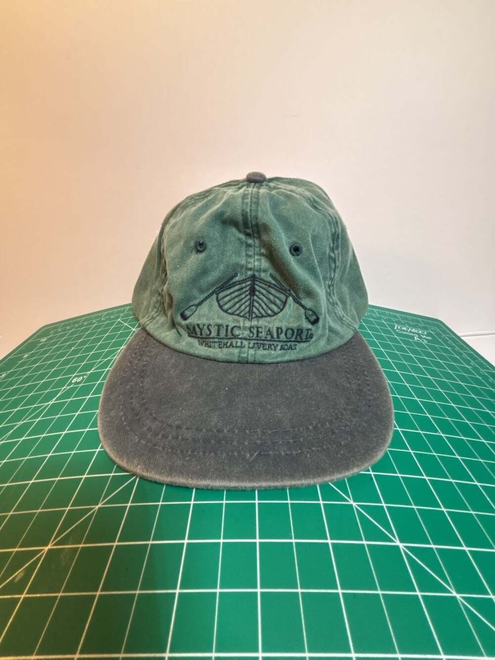Vintage Mystic Seaport Whitehall Livery Boat Hat